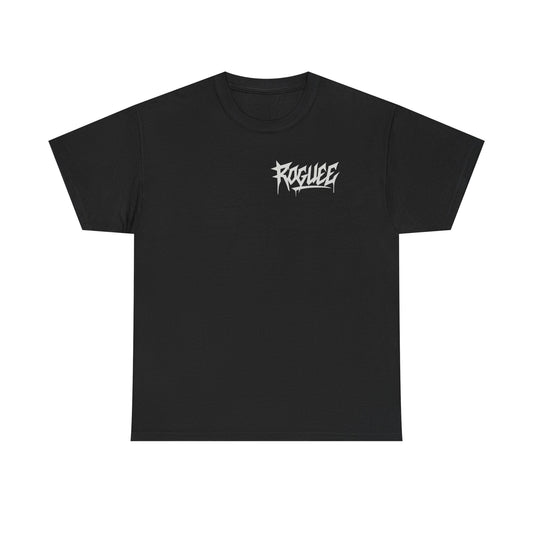 ROGUEE Black Graphic T-Shirt