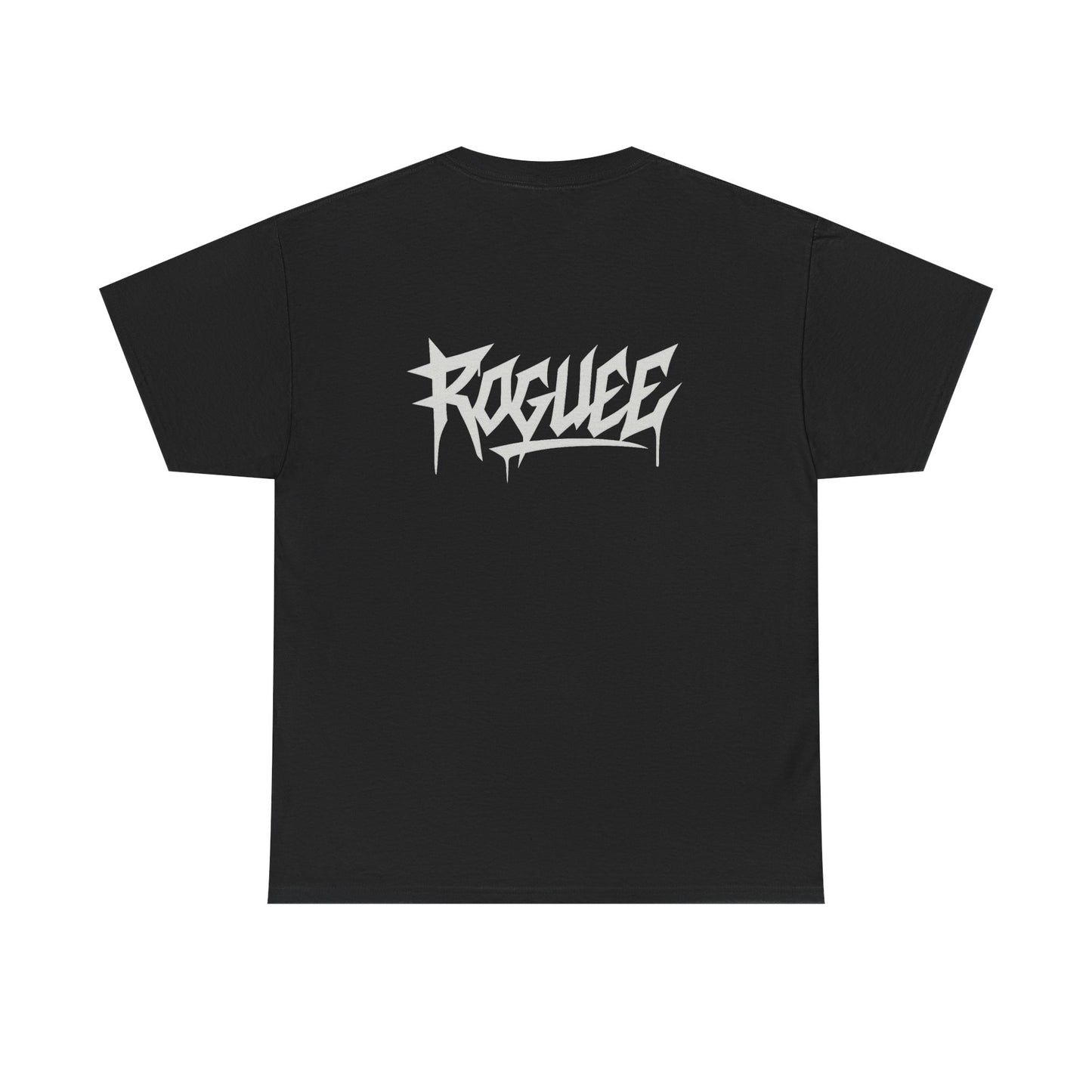 ROGUEE Black Graphic T-Shirt